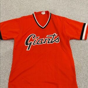 Giants Women's Red Short Sleeve Tee
